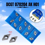 Ms7 DCGT Aluminum Insert 070204 AK H01 aluminum lathe insert DCGT07 Lathe Machine Lathe Chuck
