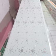 Plafon PVC Motif Putih Bintang