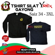 Tshirt SILAT GAYONG Lengan panjang / TSHIRT SILAT (Persatuan silat gayong malaysia)