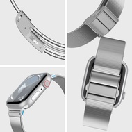 SPIGEN Band for All Apple Watch [Sleek Link] Lightweight Stainless Steel Band with a Sliding D-Buckle / Apple Watch Band / Apple Watch Strap