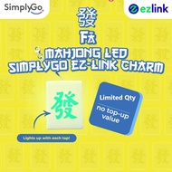 Limited Edition - Huat Fa Mahjong LED EZ-Charm / Card Cute Valentine Christmas Present EZ Link Card