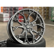 NEW 18X8.5J Vogue F01 Rim Gunmetal 5X114.3 for Civic Mazda 3 CX3 CX30 CX5 X50 HRV CRV Alphard Vellfi