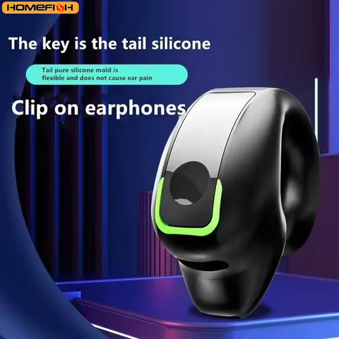 BT Earphone Clip On Monaural Inear Motion Stereo Bone Conduction Gd28 Business Wireless Earphone Min
