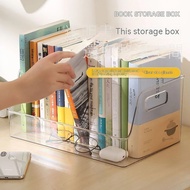 Desktop Book Storage Box Put Books Handy Tool Sorting Picture Book Oxford Tree Book Large-Capacity Transparent Storage Storage Box storage box storage bed toyogo storage drawer jewellery box  organiser box box storage  toyogo storage