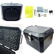 ABS Plastic Motorcycle Box Storage Top Box Waterproof With X Logo