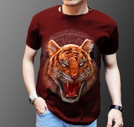 Kaos Oblong Distro Cowok Gambar Macan Ancestor Baju Dewasa Motif Keren Lengan Pendek Terbaru 2023