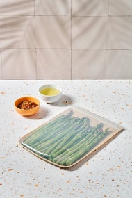 美國 W&P 白金矽膠密封保鮮袋 | 大長形