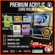 [LIMITED STOCK] Acrylic Card Display Card Holder Glass Photo Frame Kad KPOP Kad Pokemon
