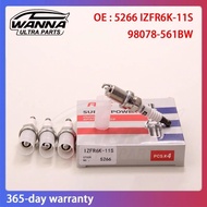 4pcs OE 5266 IZFR6K11S 98078561BW Spark Plug Iridium For HONDA ACCORD CIVIC CRV ELEMENT LEGEND ODYSS