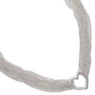 二手 Tiffany & Co. 開心大笑項鍊，925 純銀，約 59 克，女士款。