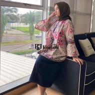 Blouse Batik Encim Hokokai | Blouse Batik Premium | Seragam Batik