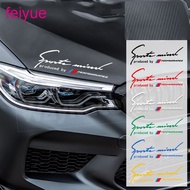 1pc Reflective Car Eyebrow Headlight Sticker Vinyl Decal For BMW M Performance E90 E60 E46 F20 F30 F