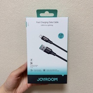 JOYROOM 3米 USB-A to lightning S-A25 快速充電數據線 充電線