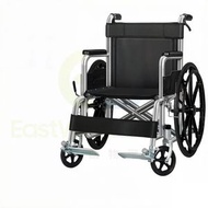 包送貨- 輪椅 【碳鋼車架】透氣軟座款 代步便攜輪椅車帶坐便折疊輕便老人手推車