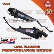 UMA RACING EXHAUST BACK THRU PRESSURE/