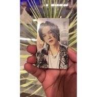 Metallic photocard suga BTS