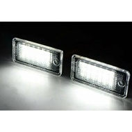 belook ไฟส่องป้ายทะเบียน LED แบบไม่มีข้อผิดพลาด 2 ชิ้น สำหรับ Audi รุ่น A3 A4 S4 RS4 B6 B7 A6 RS6 S6