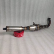 knalpot Fiz R Force 1 kolong drag kupang telo blayer