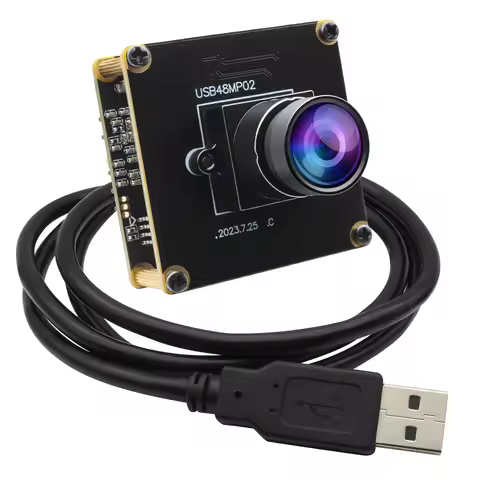 48MP USB Camera Module 4K 30fps IMX586 USB Security Camera 6000P Webcam Board for Jetson Nano Raspbe
