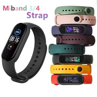 Xiaomi Mi Band  3/4/ Strap Silicone Replacement Band Wriststrap Smartwatch Bracelet Mutil Color