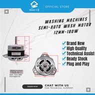 100%PURE COPPER KHIND/SHARP SEMI-AUTO WASH MOTOR 12MM-180W 12UF KHIND-82 /97(30-6961-05)/SHARP EST-1
