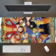 One Piece Extended Gaming Mouse Pad Large Size Desk Keyboard Mat 800MM X 300MM