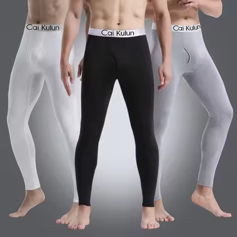 New Men's Warm Tight Pants male Running Training Tight Pants Sports Fitness Fast Drying Slow Running