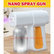 K6X Rechargable Sanitizer Spray Disinfection Machine Nano Atomizer Blue Ray Disinfectant Spray Gun/L