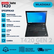 Jual Laptop Second Lenovo Thinkpad T420 Core i5