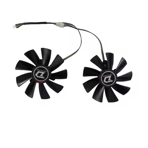 2Pcs/Set 95MM GAA8S2U,GPU VGA Cooler,Video Cards Fan,For dataland RX5700/5600/5500/590 RX 590 5700 5