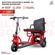 Fresco Electric Scooter X5 | Three Wheel Electric Scooter | Skuter Elektrik 3 Roda