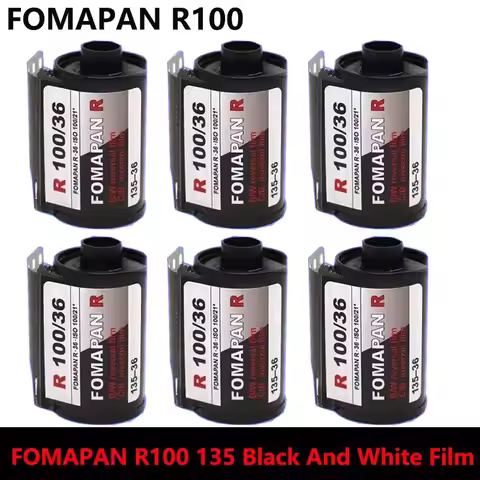 Fomapan R100 135mm Black And White Positive Reversal Film (1-9 Rolls) ISO 100 Suitable For Kodak M38