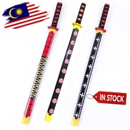 PEDANG MAINAN KATANA SAMURAI WOODEN JAPANASE KATANA PERSEMBAHAN PERHIASAN LATIHAN PROPS