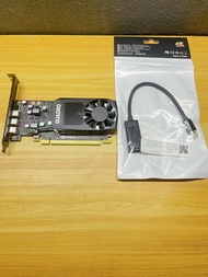 การ์ดจอ Nvidia Quadro P400 2GB GDDR5 แรงกว่า GT 1030 2GB แถมฟรีสายแปลงเป็น HDMI รองรับการต่อจอความละ