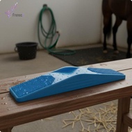 [freneci] Horse Grooming Brush Rectangular Frame Handheld Horse Brush Black No Hole