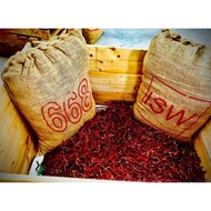 cili kering 668. kurang pedas