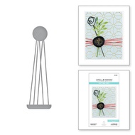 Spellbinders Sealed Dies Twine Etched