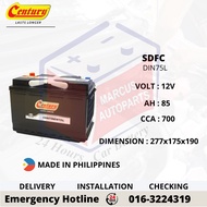 CENTURY CONTINENTAL SDFC LN3 | DIN75L AUTOMOTIVE CAR BATTERY