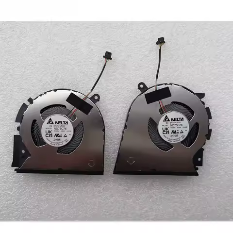 Laptop CPU Cooling Fan For ASUS VivoBook Pro 14 OLED K3400P M3401QC QE 14X M7400Q M7400QE M7400QC X7