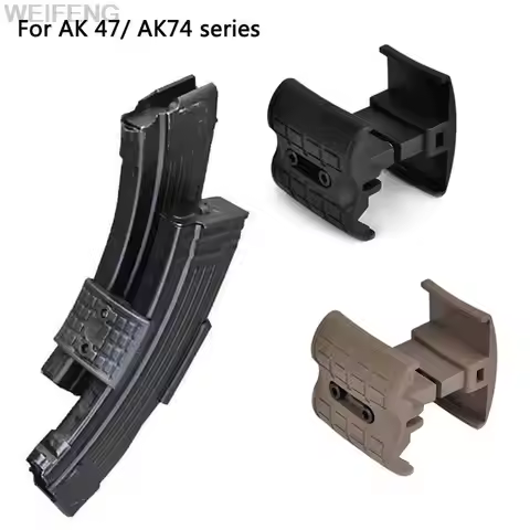 Tactical Dual Magazine Parallel Coupler For AK47 AK74 Series Rifle Magazine Connector Clip Military 