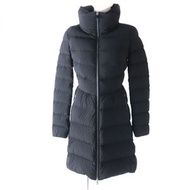 【持續好評】成色極佳 ★ 正品 2019-2020 MONCLER NEVALON 立顏色拉鍊羽絨外套 女款 黑色 00碼（含衣架）