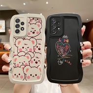 Casing Samsung a13 Wholesale Cute wave phone case for Samsung a13 case Samsung 52 case shock proof