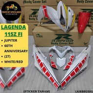 (STICKER TANAM/AIRBRUSH) RAPIDO COVER SET YAMAHA SRL115  LAGENDA-115Z FI JUPITER 60TH ANNIVERSARY (2