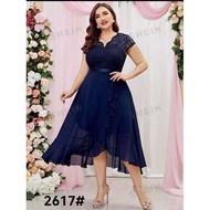 Fashion Rhian  DRESS COLLECTION XL wedding ninang dress formal dress plus size dress