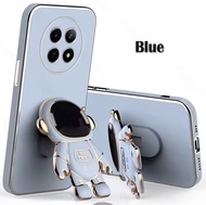 เคสโทรศัพท์สำหรับ REDMI14C POCO C75 เคสกล้องหรูหรานิ่ม เคสฝาหลัง เคส ขาตั้ง นักบิน อวกาศ เคสกันกระแท