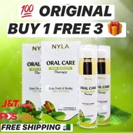 🔥Oral Care Ubat Bau Mulut Nafas Berbau Gigi Putih Original HQ nyla oral care therapy Free Postage🚛 Free Gift🎁