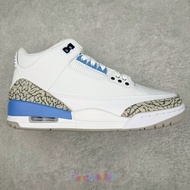 A/j Aj3 Retro Air Cushion Sneakers Basketball Shoes North Carolina Blue CT8532-104 EAGZ