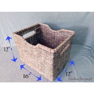 TALAHIB HANDWOOVEN Multipurpose File/ Rectangular Basket