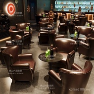 0A Cafe Retro Combination Table Chair Bar Single Bar Dining Bar Sofa Clear Bar Light Luxury Music Wh