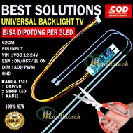 backlight universal tv led SAMSUNG LG SHARP POLYTRON  TOSHIBA COOCAA PHILIPS CHANGHONG MITO AKARI